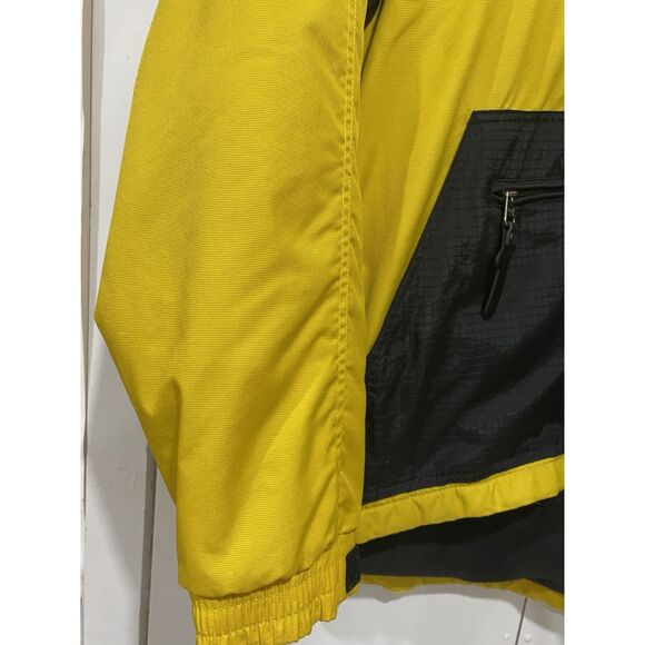 Jordan Grand Prix Jacket Men Large Yellow Black Half Zip Benson Hedges FLAWS - Picture 5 of 16